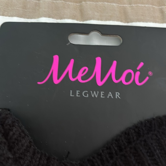 Black Knit Leg Warmers - Picture 2 of 6